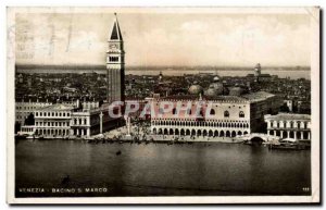 Old Postcard Venezia Marco Bacino S
