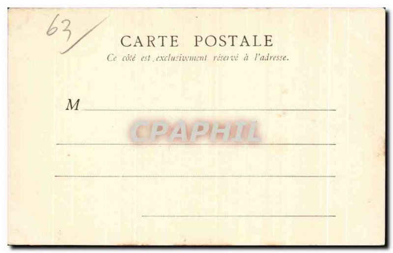 Old Postcard Thiers Moutier Bridge