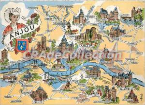 Modern Postcard The French Provinces Anjou
