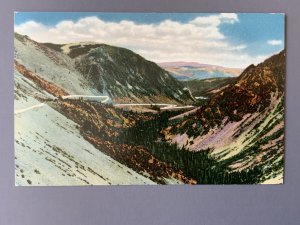 Blue Slide Lee Vining Tioga Pass Yosemite CA Chrome Postcard A1162090001