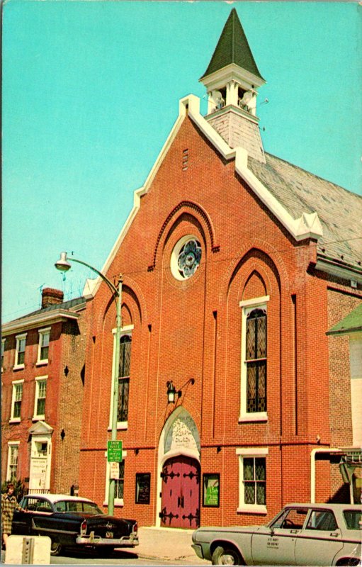 Dover DE Wesley Methodist Church Postcard unused (16415)