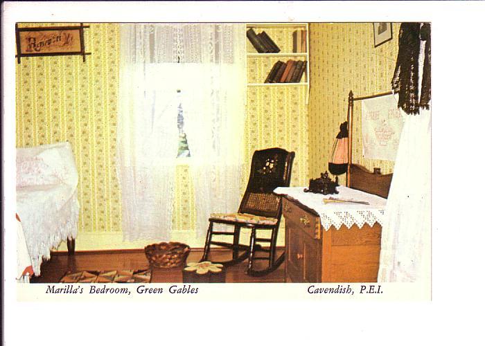 Interior, Marilla's Bedroom, Green Gables, Cavendish, Prince Edward Island