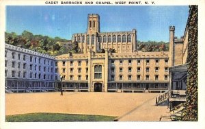 Cadet Barracks & Chapel in West Point, New York