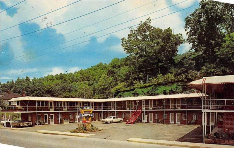 North Carolina Spruce Pine  Baker's Motel and Restaurant