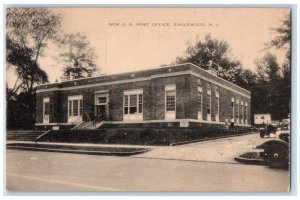 c1950's New U.S. Post Office Englewood New Jersey NJ Vintage Postcard