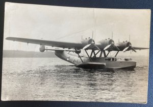 Mint Netherlands RPPC Postcard Early Aviation  Dornier DO 24 K Dutch Navy