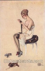 Artist Signed Nude Postcards|Artist Leonnec, G Postcards