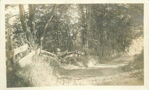 Country Road C-1910 Windsor Vermont RPPC Photo Postcard 20-5609