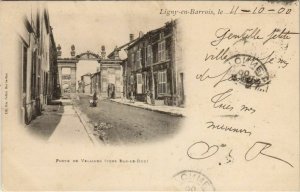 CPA LIGNY-en-BARROIS Porte de Velaines (152308)