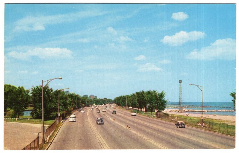 Chicago, Outer Drive Near North Avenue Beach