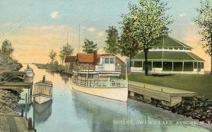 NY - Auburn. Owasco Lake Outlet