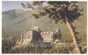 Banff Springs Hotel Banff National Park Canada Unused 