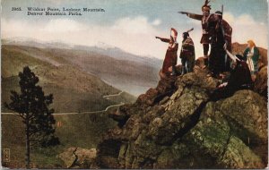 Wildcat Point Lookout Mountain Denver Mountain Parks CO Unused Postcard G89