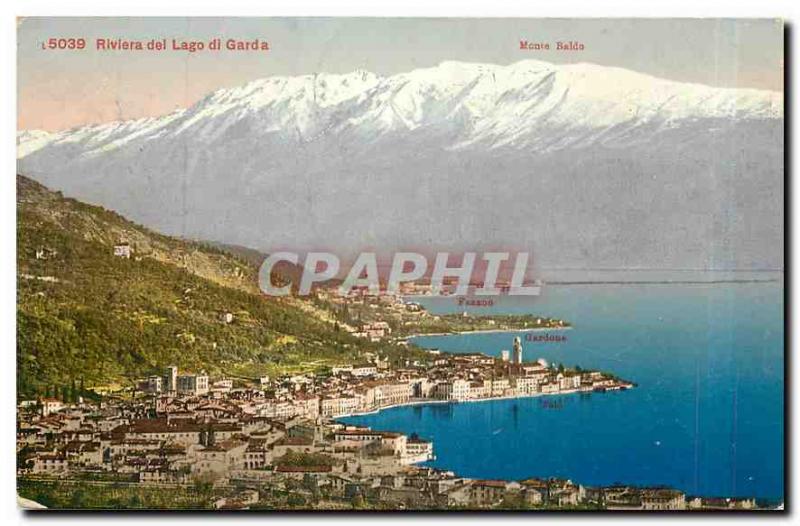 Postcard Modern Riviera del Lago di Garda