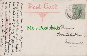 Genealogy Postcard - Downes, Bristol House, Monmouth, Monmouthshire, Wales GL269