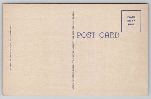 Salisbury MD US Post Office And Wicomico County Court House Postcard D42