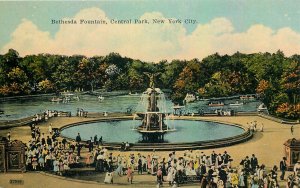 United States New York City Central Park Bethesda Fountain