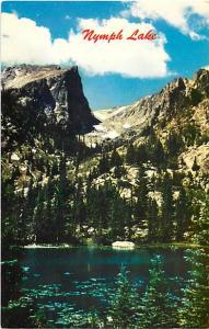 Nymph Lake & Hailett's Peak in Rocky Mountain National Park