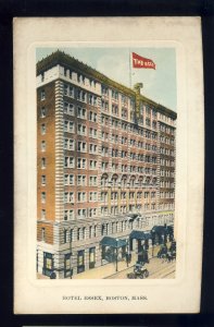 Boston, Massachusetts/MA Postcard, Hotel Essex, Horse & Buggy