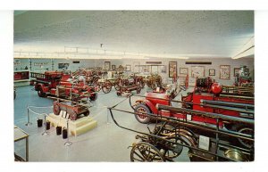 NY - Hudson. Amer. Museum of Firefighting, Partial View of the Engine Hall