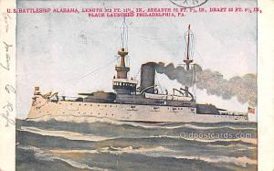 US Battleship Alabama 