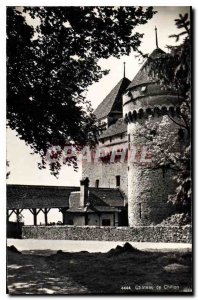 Old Postcard Chateau de Chillon