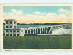 W-Border DAM SCENE Muscle Shoals Alabama AL G6486