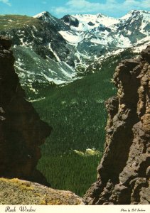 Rock Window,Trail Ridge Road,Rocky Mountain National Park