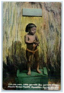 1909 Tim-Tee-Mou Little Igorotte Boy Igorotte Place Seattle Washington Postcard