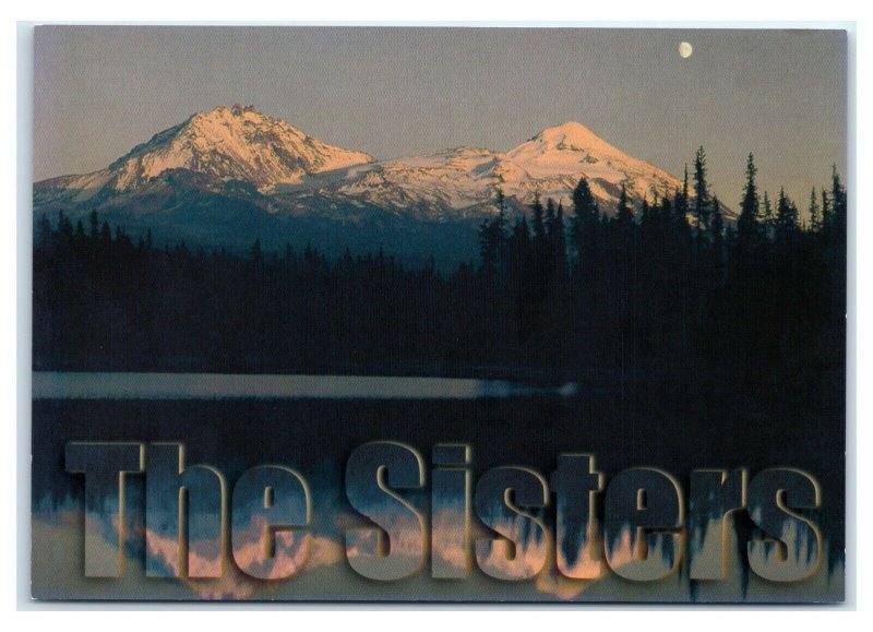 Postcard Three Sisters Wilderness, Cascade Mountains, Oregon OR M8