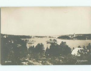 old rppc NICE VIEW Saltsjobaden In Nacka - Stockholm County Sweden i2021