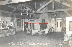 5 Postcards, Nashville, Indiana, RPPC, Brown County State Park Scenes