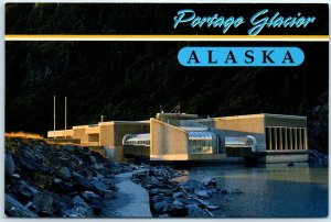 Postcard - The Begich Boggs Visitors Center - Portage Glacier, Alaska