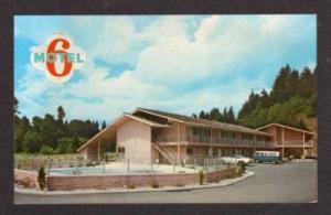 WA View of the Motel 6 of KELSO WASHINGTON Postcard PC