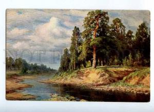 224403 RUSSIA PROKOFIEV Forest River Richard #713 old postcard