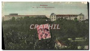 Old Postcard Suresnes Mont Valerien The fort