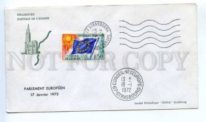 418262 FRANCE Council of Europe 1972 year Strasbourg European Parliament COVER