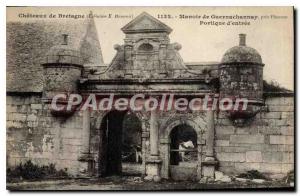 Postcard Old Manor GUERNACHANNAY nearly PLOUARET