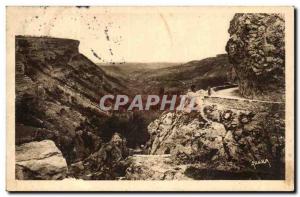 Old Postcard Around Saint Cere Road and Gorge d & # 39Autoire