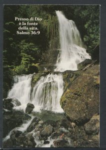 Switzerland Postcard - Waterfall - Presso Di Dio e La Fonte Della Vita    T4758