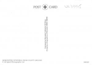 uk39945 worcester cathedral from country ground cricket sport uk