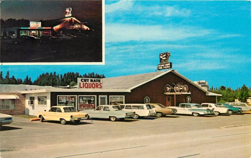 VILLAGE BARN BRADENTON FLORIDA WHERE AM I? CHANNEL 13 TAMPA FL OLD CARS POSTCARD