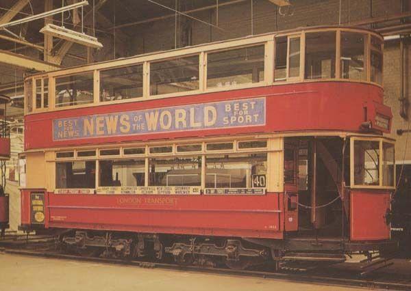 News Of The World Newspaper London Bus Rare Advertising Postcard