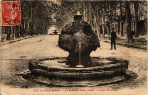 CPA AIX-en-PROVENCE La Fontaine d'Eau Chaude - Cours Mirabeau (1291287) 