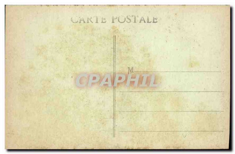 Postcard Old Marseilles Caisse d'savings dividends Estrangin Place