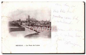 Old Postcard Nevers Pont de Loire