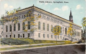 Public Library Springfield, Massachusetts MA