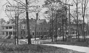 Delaware Ohio Delaware Springs Sanitarium Vintage Postcard AA56665