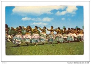 Meke dance by Fijian women, Fiji, 40-60s