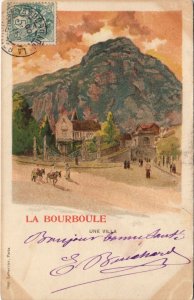 CPA La BOURBOULE-Une Villa LITHO (46463)